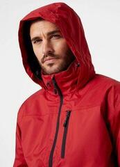 Jacket Helly Hansen Men's Crew Hooded Midlayer Sailing Red - 2
