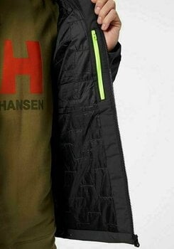Jacket Helly Hansen Men's HP Racing Lifaloft Midlayer Jacket Ebony S - 5