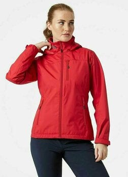 Giacca Helly Hansen Women's Crew Hooded Giacca Red XL - 3