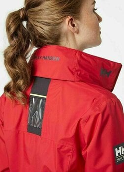 Jacket Helly Hansen Women's Crew Hooded Jacket Red XL - 5