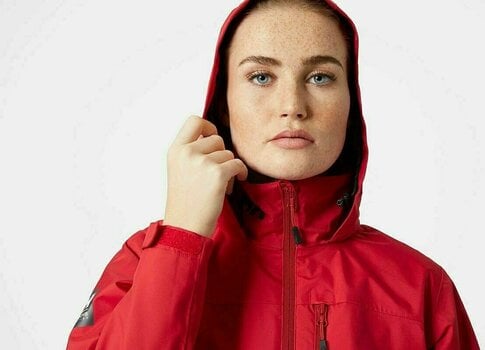 Giacca Helly Hansen Women's Crew Hooded Giacca Red XL - 6