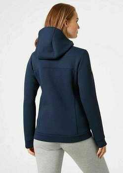 Casaco com capuz para exterior Helly Hansen W HP Ocean Sweat Navy Melange L Casaco com capuz para exterior - 4