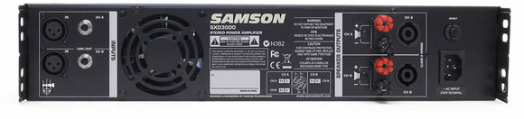 Amplificador de potência Samson SXD3000 DSP Amplificador de potência - 2
