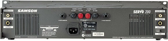 Power amplifier Samson Servo 200 Power amplifier - 3