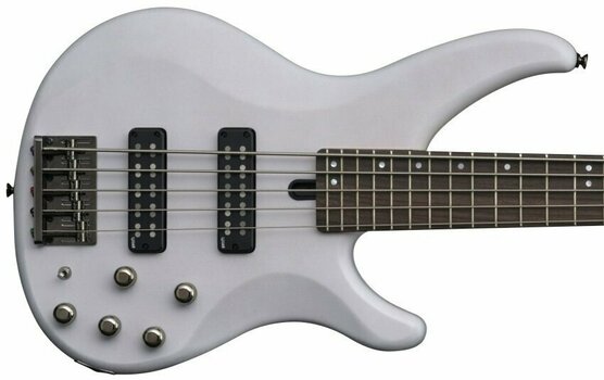 5-saitiger E-Bass, 5-Saiter E-Bass Yamaha TRBX 505 Translucent White - 2