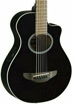 Electro-acoustic guitar Yamaha APX T2 Black (Damaged) - 3