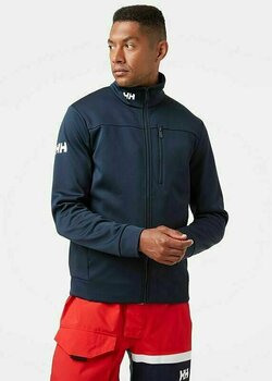 Bunda Helly Hansen Men's Crew Fleece Bunda Navy M - 3