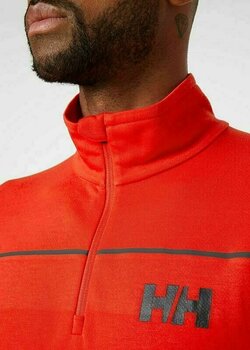 Sweatshirt à capuche Helly Hansen HP 1/2 Zip Sweatshirt à capuche Alert Red M - 6