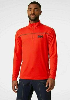 Hoodie Helly Hansen HP 1/2 Zip Hoodie Alert Red XL - 3