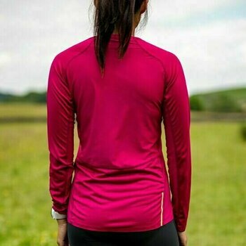 Løbe t-shirt med lange ærmer Inov-8 Base Elite Long Sleeve Base Layer Women's 3.0 Pink 36 Løbe t-shirt med lange ærmer - 6