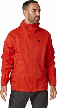 Outdoor Jacket Helly Hansen Men's Loke Shell Hiking Jacket Red S Outdoor Jacket - 3