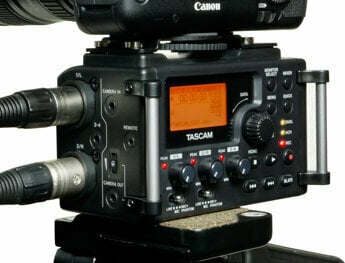 Bärbar digital inspelare Tascam DR-60D MKII Svart - 13