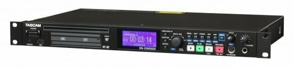 Rackový DJ přehrávač Tascam SS-CDR200 Solid State Recorder - 3