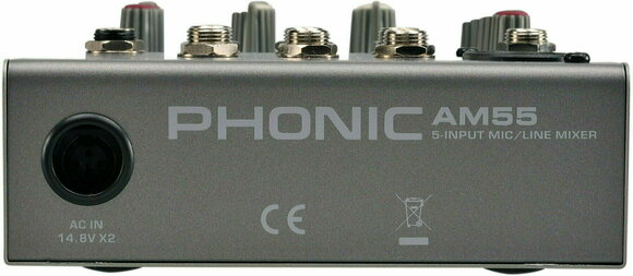 Mixer analog Phonic AM 55 - 2