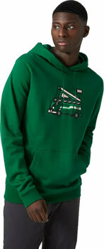 Sweat à capuche outdoor Helly Hansen Men's F2F Organic Cotton Malachite 2XL Sweat à capuche outdoor - 3