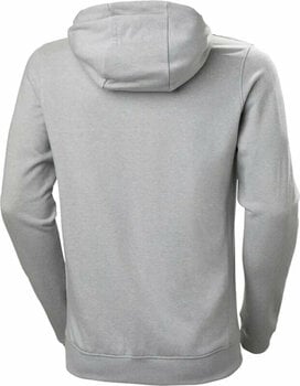 Majica s kapuljačom na otvorenom Helly Hansen Men's F2F Organic Cotton Hoodie Grey Fog Melange M Majica s kapuljačom na otvorenom - 2