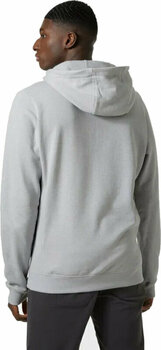 Majica s kapuljačom na otvorenom Helly Hansen Men's F2F Organic Cotton Hoodie Grey Fog Melange M Majica s kapuljačom na otvorenom - 4