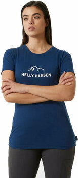 Majica na prostem Helly Hansen W Skog Recycled Graphic T-shirt Ocean XS Majica na prostem - 3