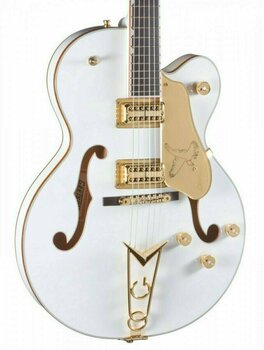 Gitara semi-akustyczna Gretsch G6139CB Falcon White - 2