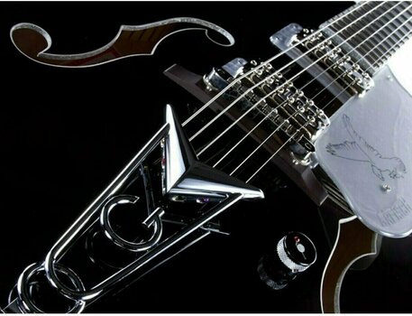 Semi-Acoustic Guitar Gretsch G6139CB Falcon Black - 4