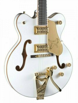 Gitara semi-akustyczna Gretsch G6139T-CBDC Falcon White - 2
