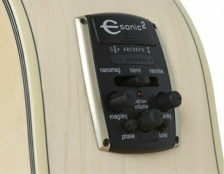 electro-acoustic guitar Epiphone EJ200CE Left Handed Natural - 4