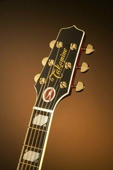 Jumbo elektro-akoestische gitaar Takamine EF250TK Toby Keith Signature Sunburst - 7