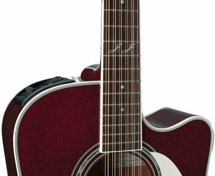 12-snarige elektrisch-akoestische gitaar Takamine JJ325SRC-12 John Jorgenson Signature - 2