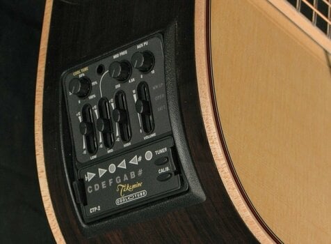 Guitare Dreadnought acoustique-électrique Takamine P7D - 3