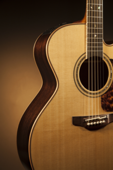 electro-acoustic guitar Takamine P7JC Natural - 4
