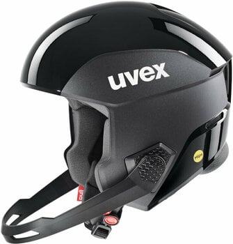 Lyžařská helma UVEX Invictus MIPS Black/Anthracite Mat 55-56 cm Lyžařská helma - 3