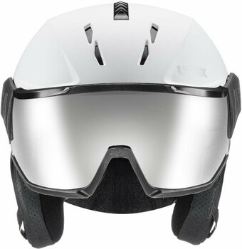 Lyžařská helma UVEX Instinct Visor White Mat 53-56 cm Lyžařská helma - 2