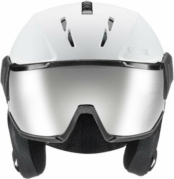 Lyžařská helma UVEX Instinct Visor White Mat 56-58 cm Lyžařská helma - 2