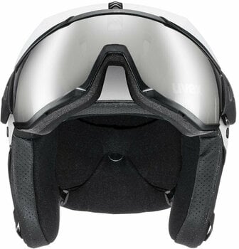 Lyžařská helma UVEX Instinct Visor White Mat 59-61 cm Lyžařská helma - 4