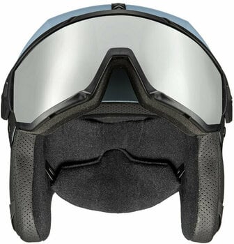 Lyžařská helma UVEX Instinct Visor Glacier/Black Mat 59-61 cm Lyžařská helma - 3