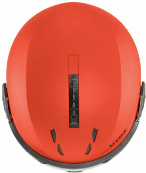 Ski Helmet UVEX Instinct Visor Fierce Red/Black Mat 56-58 cm Ski Helmet - 5