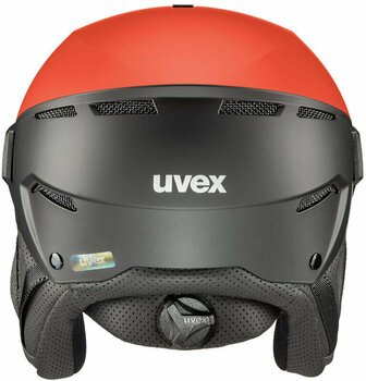 Smučarska čelada UVEX Instinct Visor Fierce Red/Black Mat 60-62 cm Smučarska čelada - 4