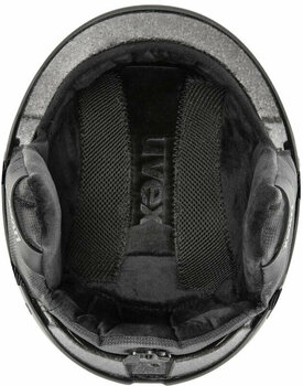 Lyžařská helma UVEX Wanted Black Mat 54-58 cm Lyžařská helma - 5