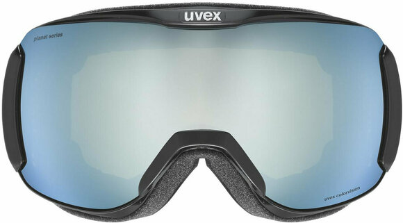 Masques de ski UVEX Downhill 2100 CV Black/Mirror White/CV Green Masques de ski - 2