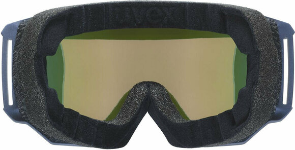 Skibriller UVEX Athletic CV Ski Navy Mat/Mirror Orange/CV Green Skibriller - 3