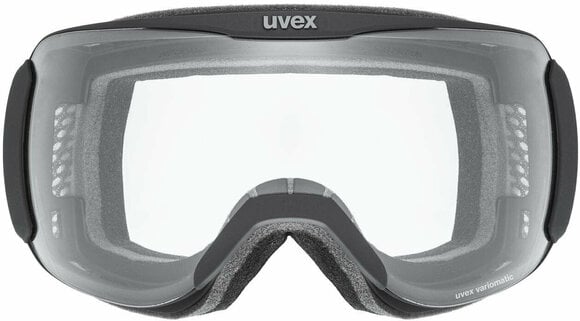 Masques de ski UVEX Downhill 2100 VPX Black Mat/Variomatic Polavision Masques de ski - 2
