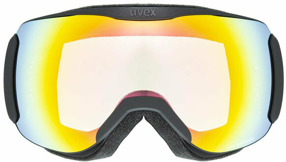 Masques de ski UVEX Downhill 2100 V Black Mat/Variomatic Mirror Rainbow Masques de ski - 2
