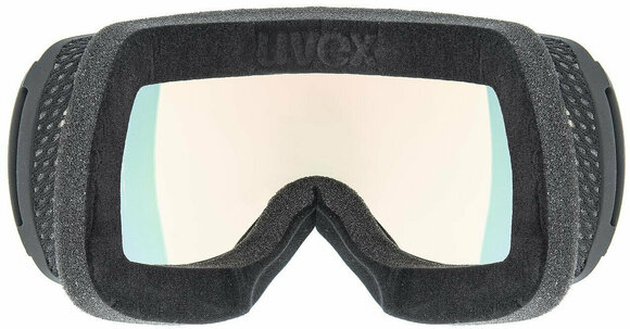 Okulary narciarskie UVEX Downhill 2100 V Black Mat/Variomatic Mirror Rainbow Okulary narciarskie - 3