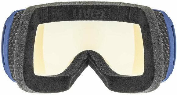 Masques de ski UVEX Downhill 2100 V Navy Mat/Variomatic Mirror Blue Masques de ski - 3