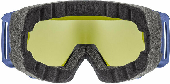 Lyžiarske okuliare UVEX Athletic FM Navy Mat/Mirror Blue Lyžiarske okuliare - 3