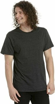 Udendørs T-shirt Meatfly Basic T-Shirt Multipack Charcoal Heather/Olive/Navy Heather S T-shirt - 4