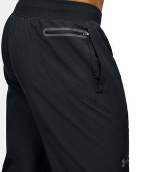 Spodnie/legginsy do biegania Under Armour Men's UA Unstoppable Tapered Pants Black/Pitch Gray M Spodnie/legginsy do biegania - 3