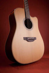 Електро-акустична китара Дреднаут Takamine P3DC Natural Електро-акустична китара Дреднаут - 4