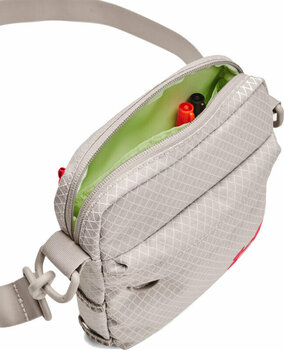 Wallet, Crossbody Bag Under Armour UA Loudon Ripstop Ghost Gray/Bolt Red Crossbody Bag - 4