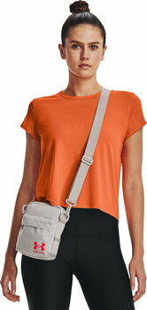 Plånbok, Crossbody väska Under Armour UA Loudon Ripstop Ghost Gray/Bolt Red Crossbody väska - 6